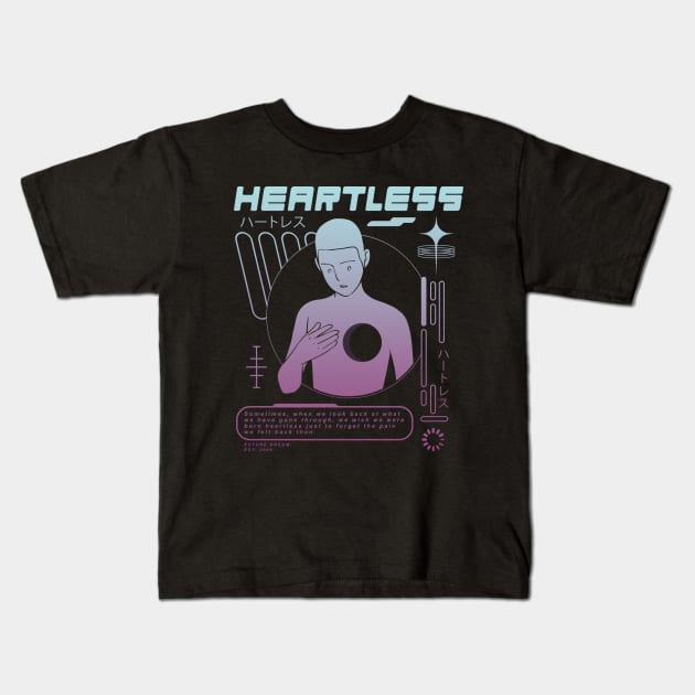 Heartless Kids T-Shirt by xyz_studio